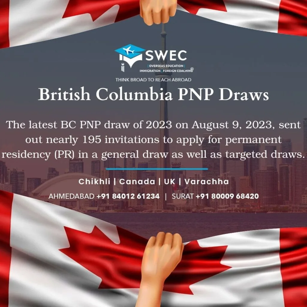 Latest BC PNP Draw