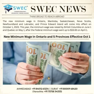 Ontario Minimum Wage Will Increase from October 2024